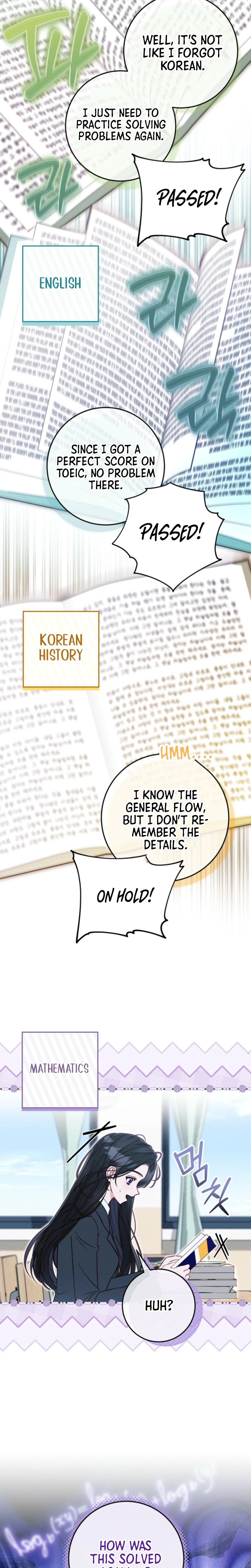 The Top 1 Student Hides Her Regression Chapter 2 Page 24