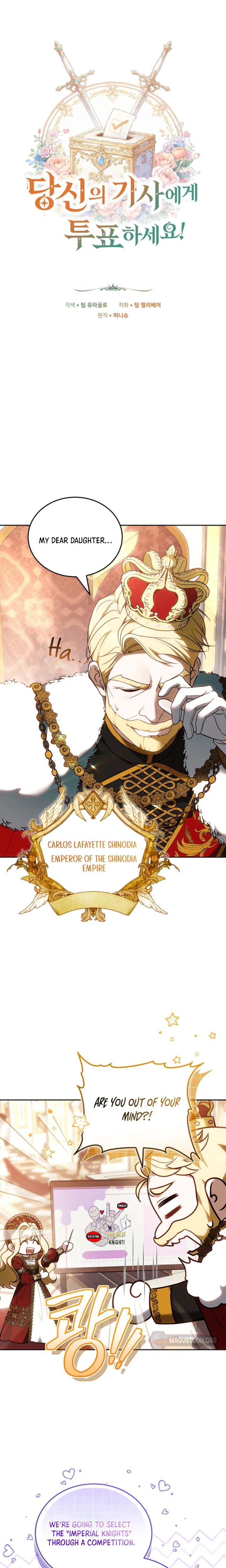 Vote For Your Knight! Chapter 1 Page 7